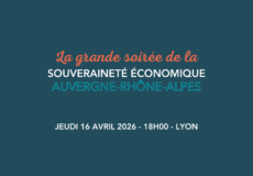 Assemblée Générale : la grande soirée de la souveraineté économique – jeudi 16 avril 2026
